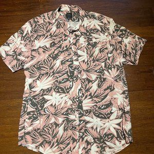RVCA Tropical Floral Hawaiian Shirt